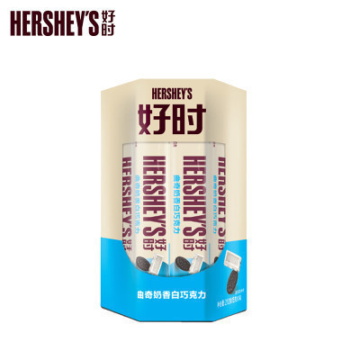 好时(HERSHEY'S) 巧克力 曲奇奶香白巧克力味210g(排块)