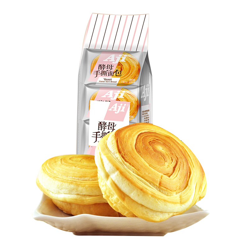 Aji酵母手撕面包(原味)170g