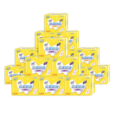 555/三五卫生巾柔棉超值特惠组合装90片(230mm+360mm)