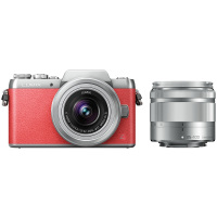 松下(Panasonic)Lumix DMC-GF8WGK(12-32,35-100) 微型单电双镜头套机 粉色