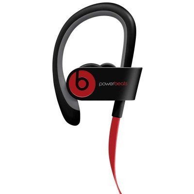 Beats Powerbeats 2 Wireless 无线蓝牙耳机 入耳式运动耳机 耳挂式耳机 (带麦) 黑色