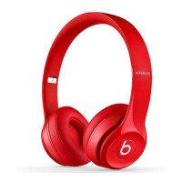 Beats Solo2 Wireless 头戴式蓝牙耳机 无线蓝牙耳机 红色