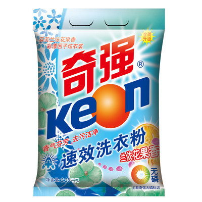 奇强速效 加香 无磷 洗衣粉2280g