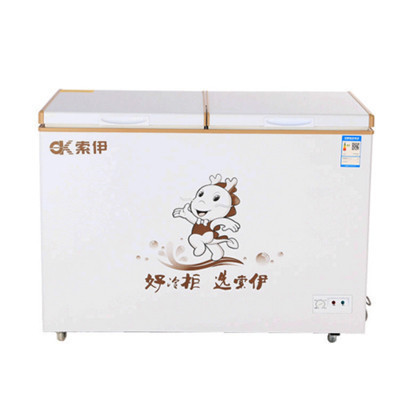 索伊(Soyea)BC/BD-278 278L 双门型冰柜家用卧式单温冷藏 冷冻柜商用冰柜