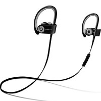 Beats Powerbeats2 by Dr. Dre Wireless 耳机 运动黑 双动力无线版 运动耳机 蓝牙