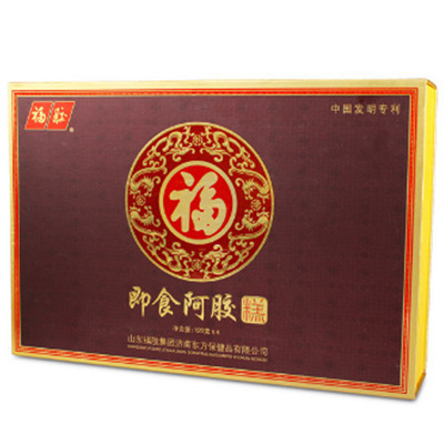 福胶 福牌阿胶 即食阿胶糕 礼盒套装 480g 送礼佳品