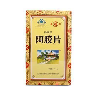 福胶牌 福胶阿胶片240g 山东东阿固元膏盒装 送礼佳品