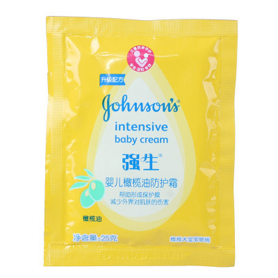 强生(Johnson) 婴儿橄榄油防护袋霜25g