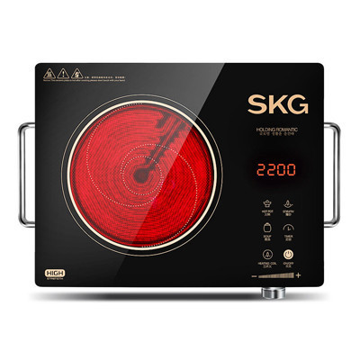 SKG1601电陶炉 活力十足 耐久更强 创新太极文武火 防辐射家用不挑锅三环双控