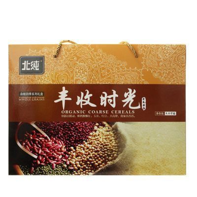 北纯 丰收时光 有机杂粮礼盒 3.11kg/盒 米面粮油 杂粮 五谷杂粮 粗粮 八宝粥腊八粥原料(真空包装)