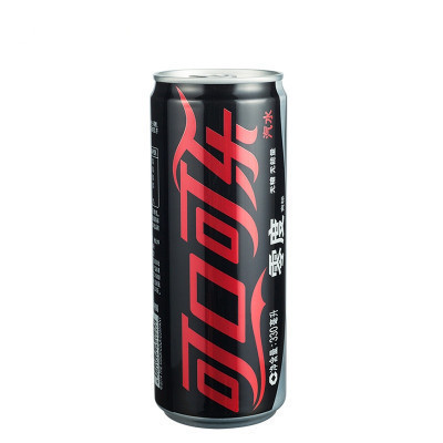 零度可口可乐汽水 Sleek Can 330ml*24罐 漫威版 整箱装(新老包装随机发货)