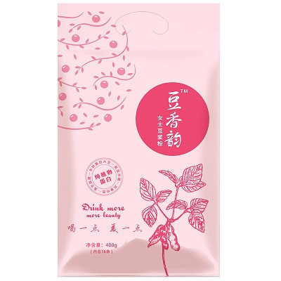 豆香韵创意版女士豆浆粉400g袋装 营养豆粉 健康早餐