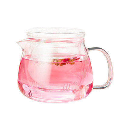 物生物(RELEA)耐热高温玻璃茶壶煮泡茶壶过滤茶具大小家用花茶玻璃壶套装