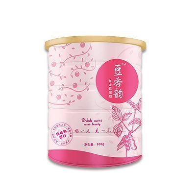 豆香韵创意版豆浆粉女士900g罐装 营养健康早餐 即食豆奶