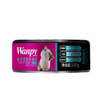 顽皮wanpy猫罐头 猫用金枪鱼+鸡肉泌尿道维护罐头100g*3
