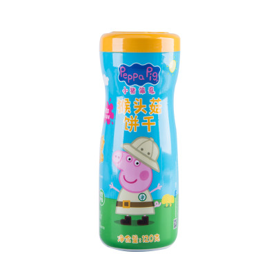 Peppa Pig 小猪佩奇 猴头菇饼干120g/瓶