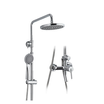 ARROW箭牌卫浴淋浴花洒套装全铜龙头可升降主体单把双控三功能AE3304S