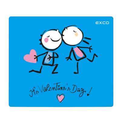 宜适酷(EXCO)MSP-010 鼠标垫 蓝色