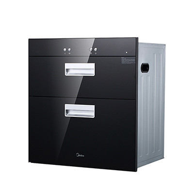 美的(Midea)一星级家用嵌入式消毒碗柜ZLP-Q1031-GO1 臭氧紫外线 91L 微电脑式
