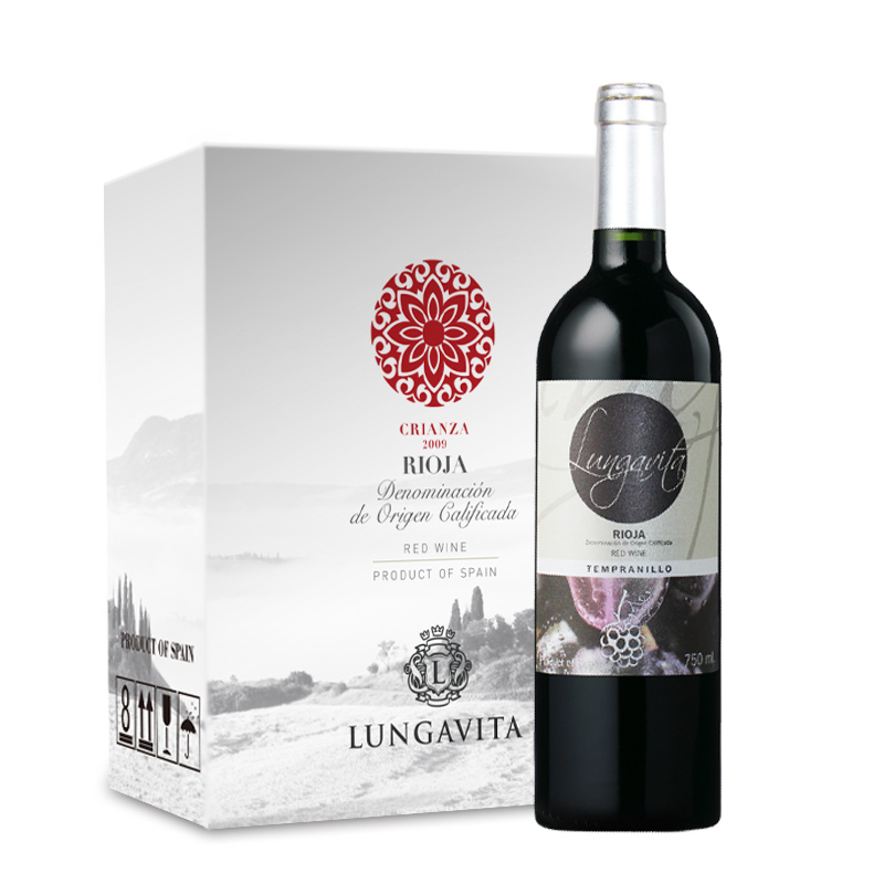 Lungavita兰格维特丹魄红葡萄酒750ml*6