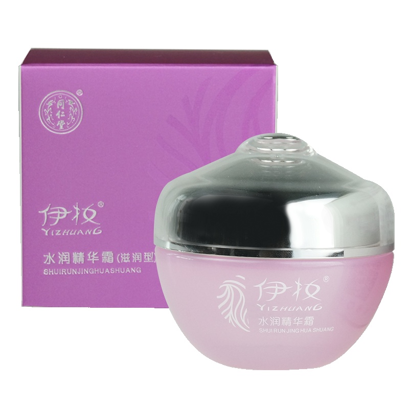 同仁堂(TRT)化妆品伊妆水润精华霜 50g 淡化细纹补水保湿舒缓干燥粗糙护肤品 清爽型