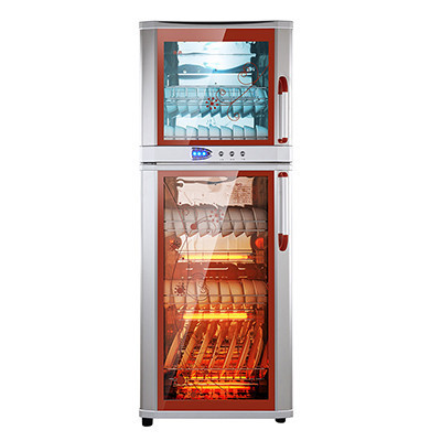 Ronshen/容声消毒柜 立式ZTP136-RQ103 136L大容量臭氧红外线高温消毒 二星级消毒 机械式