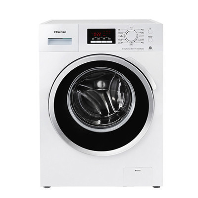 海信(Hisense)XQG80-S1208FWS 8公斤全自动智能变频滚筒洗衣机 高效节能 静音低噪(白色)