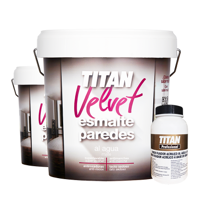 堤丹TITANLUX进口水性环保 速干 净味 亚光 内墙乳胶漆 彩色乳胶漆 涂料卫生间 防水白色油漆 天鹅绒儿童漆4L套