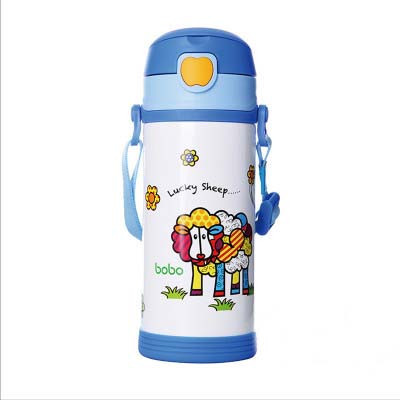 bobo乐儿宝 真空保温儿童水壶 350ML ILB351-B