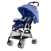 【苏宁自营 正品好货】好孩子（Goodbaby）婴儿推车 可坐可躺轻便手推车 蜂鸟 单手收放 D819-A 蓝色