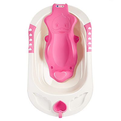 世纪宝贝(babyhood)爱心浴盆 BH-303 粉色
