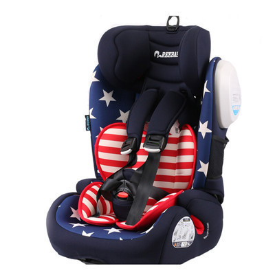 [苏宁自营]瑞贝乐(REEBABY)汽车儿童安全座椅ISOFIX接口 AUGUS968款(9个月-12岁)