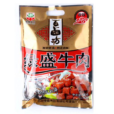 绿盛百卤坊牛肉(香辣味)120G