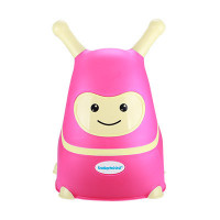 世纪宝贝（babyhood）毛毛虫坐便器 BH-111 玫红色