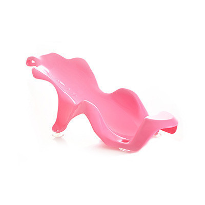 世纪宝贝(babyhood)浴架 塑料浴架 婴儿洗澡架 宝宝浴网浴床 防滑婴儿沐浴架 适合0—2岁 粉色 BH-202