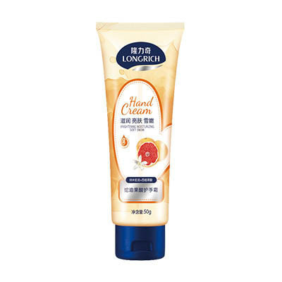 隆力奇50g蛇油果酸护手霜滋润保湿