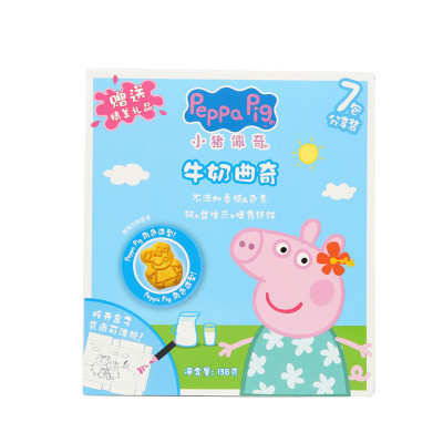 Peppa Pig 小猪佩奇 牛奶曲奇饼干138g/盒