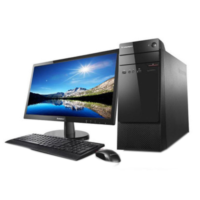 联想(Lenovo)扬天商用M7700c台机电脑整机 19.5英寸显示器(A10-7800 8G 2T 2G 黑)