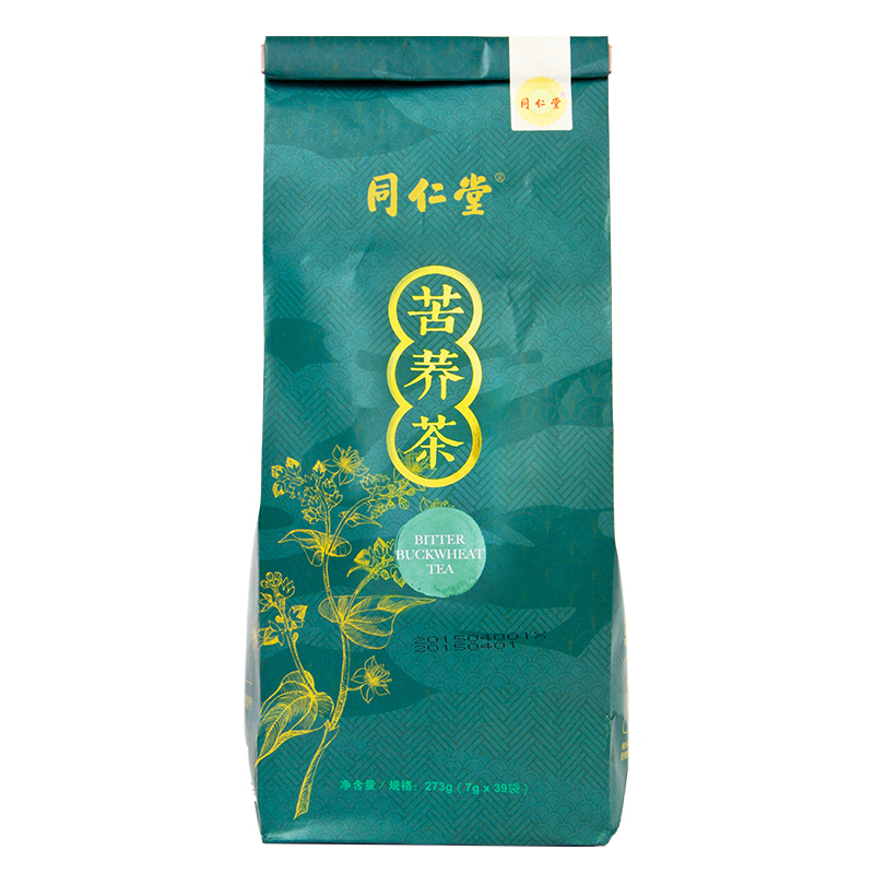 同仁堂 茶叶 花茶 花草茶 苦荞茶 273g