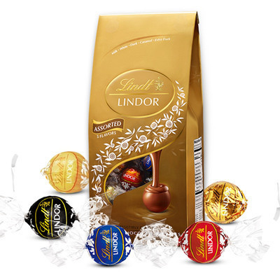 Lindt 瑞士莲 软心精选巧克力分享装 600g 美国进口