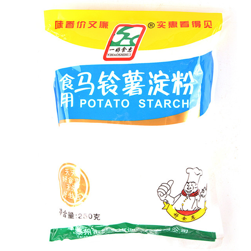 一好食惠马铃薯淀粉250g/袋装 调味品调味料勾芡土豆淀粉 土豆粉太白粉