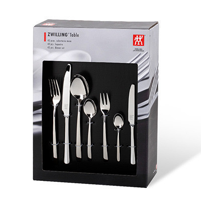双立人(ZWILLING)TWINNova西餐具42件套不锈钢餐刀餐叉餐勺甜品勺