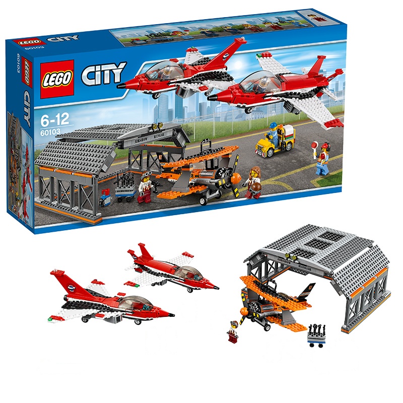 LEGO乐高 City Airport -城市系列 -机场飞行表演LEGC60103