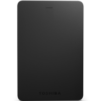东芝(TOSHIBA)Alumy系列 2TB 2.5英寸 USB3.0移动硬盘 神秘黑