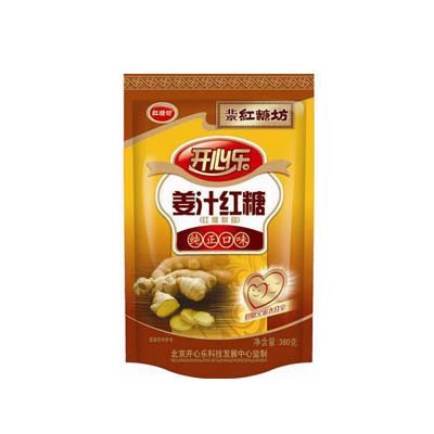 红塘坊姜汁红糖360g土红糖老红塘正宗农家手工食糖老姜茶姜汤