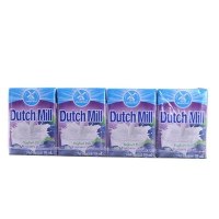 泰国进口达美(Dutch Mill)蓝莓味酸奶饮品90ml*4组合装