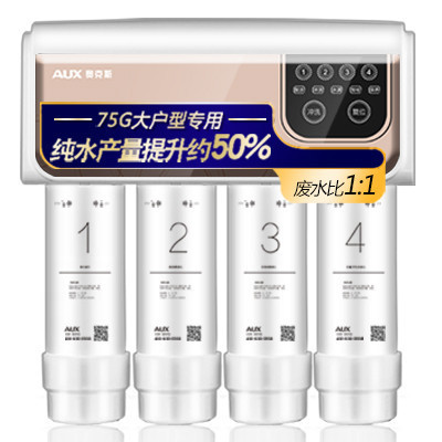 奥克斯（AUX）净水器 家用直饮 双出水反渗透纯水机AK03（智控版）