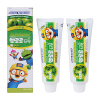 韩国进口PORORO宝露露儿童牙膏90g*1(苹果味)