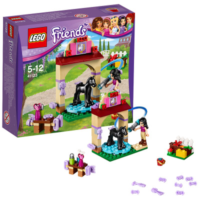 LEGO乐高 LEGO Friends -好朋友系列 -小马淋浴房41123 塑料玩具 6-14岁 50-100块
