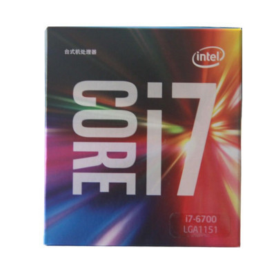 Intel/英特尔酷睿四核 i7-6700 1151接口 3.4GHz 盒装CPU处理器